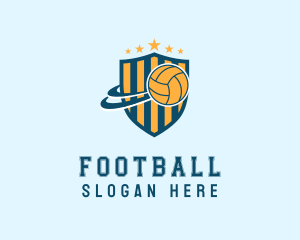 Championship - Volleyball Team League logo design
