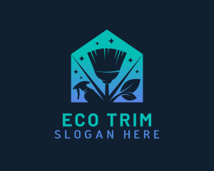 House Eco Cleaning  logo design