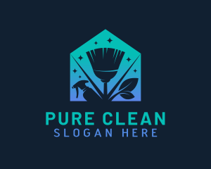 House Eco Cleaning  logo design