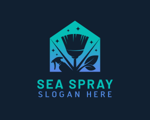 House Eco Cleaning  logo design