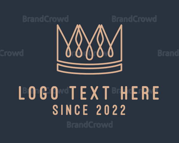 King Monarchy Crown Logo