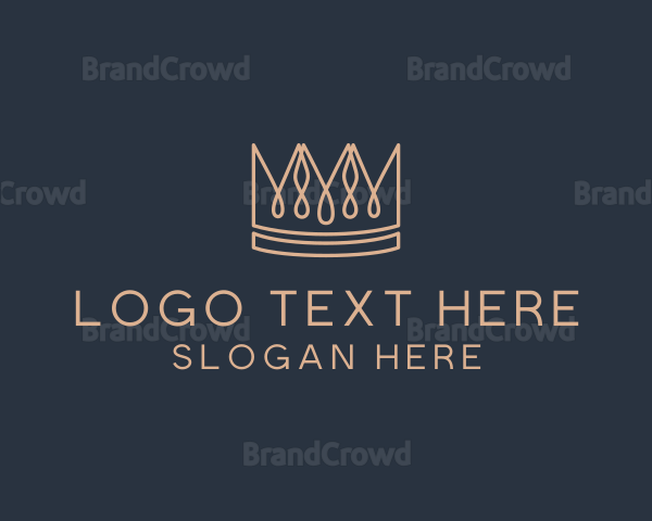 King Monarchy Crown Logo