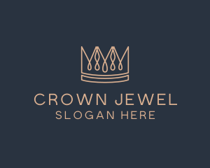 Crown - King Monarchy Crown logo design