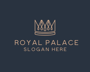 Kingdom - King Monarchy Crown logo design