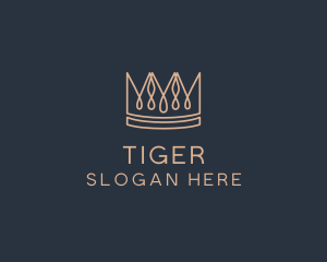 King Monarchy Crown logo design