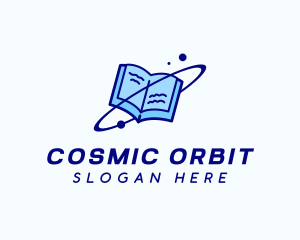 Orbit Science Book logo design