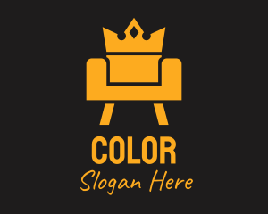 Golden Royal Couch  Logo