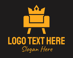 Golden Royal Couch  Logo