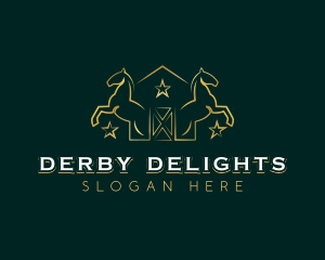 Derby - Horse Stallion Stable logo design