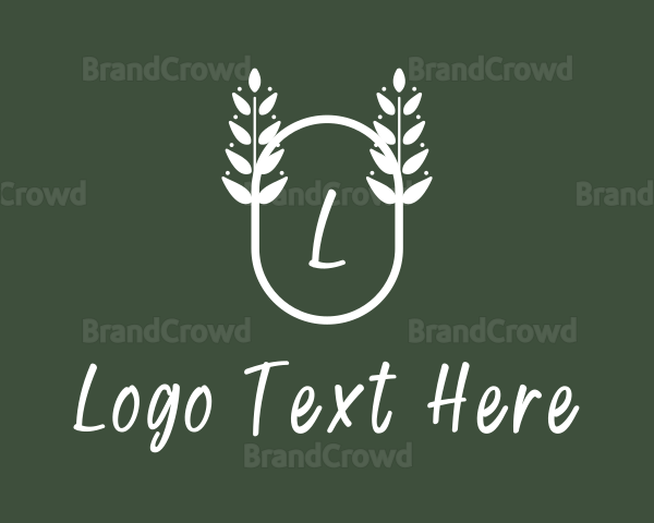 Natural Leaf Plant Logo