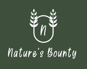 Natural Leaf Plant  logo design