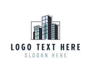Structure - Building Architecture Property logo design