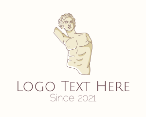 Marble - Roman Sculpture Museum logo design