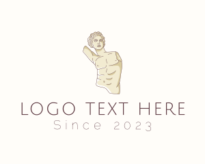 David - Roman Sculpture Museum logo design