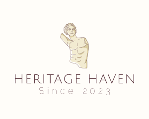 History - Roman Sculpture Museum logo design