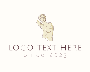 Male - Roman Sculpture Museum logo design