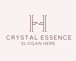 Luxury Serif Letter H Company logo design