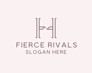 Luxury Serif Letter H Company logo design