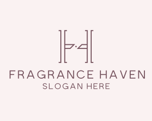 Luxury Serif Letter H Company logo design