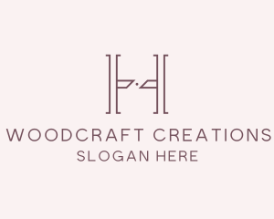 Luxury Serif Letter H Company logo design