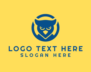 Owl - Wise Owl Bird logo design