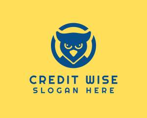 Wise Owl Bird logo design