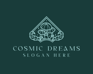 Psychedelic - Holistic Magic Mushroom logo design