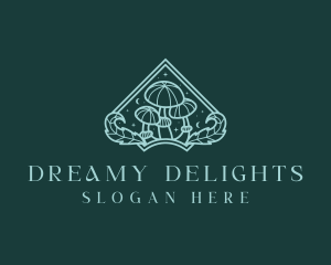 Whimsical - Holistic Magic Mushroom logo design