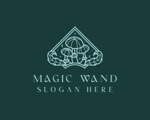 Holistic Magic Mushroom logo design