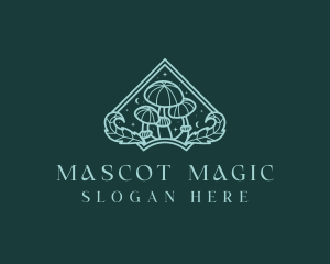 Holistic Magic Mushroom logo design