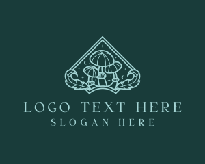 Fantasy - Holistic Magic Mushroom logo design