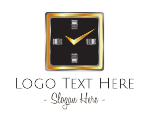 Hour - Luxury Check Watch logo design