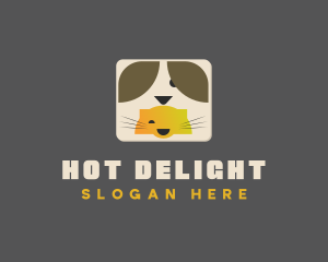 Dog Cat Icon logo design