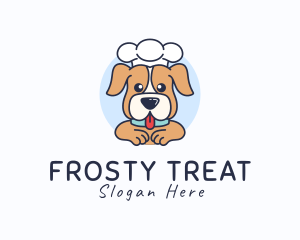 Cute Chef Puppy logo design