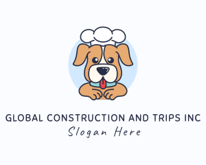 Vet - Cute Chef Puppy logo design