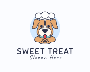 Cute Chef Puppy logo design