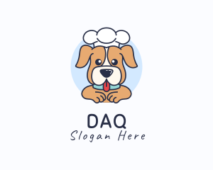 Dog - Cute Chef Puppy logo design