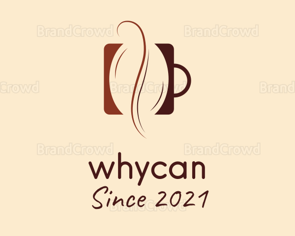 Minimalist Coffee Bean Logo