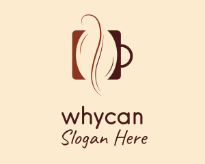 Minimalist Coffee Bean Logo