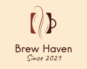 Coffee House - Minimalist Coffee Bean logo design