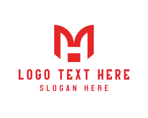 Simple - Generic Business Letter HM logo design