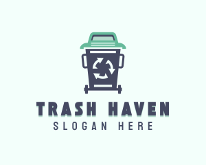 Trash Garbage Disposal logo design