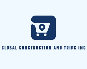 Convenience Store - Shopping Cart Location logo design