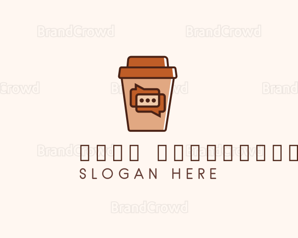 Coffee Cup Chat Logo