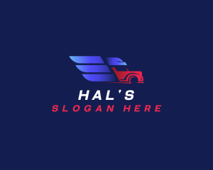 Automobile - Truck Eagle Logistics logo design