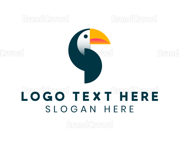 Toucan Bird Safari Logo