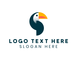 Toucan Bird Safari Logo