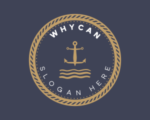 Seaman - Anchor Sea Sailing logo design