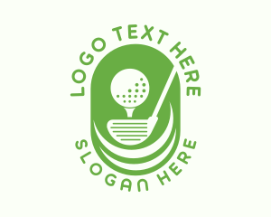 Golfing - Golfing Varsity Championship logo design