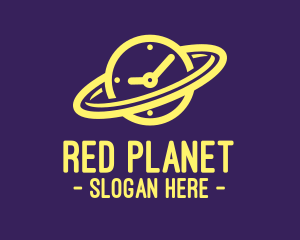 Time Orbit Planet logo design